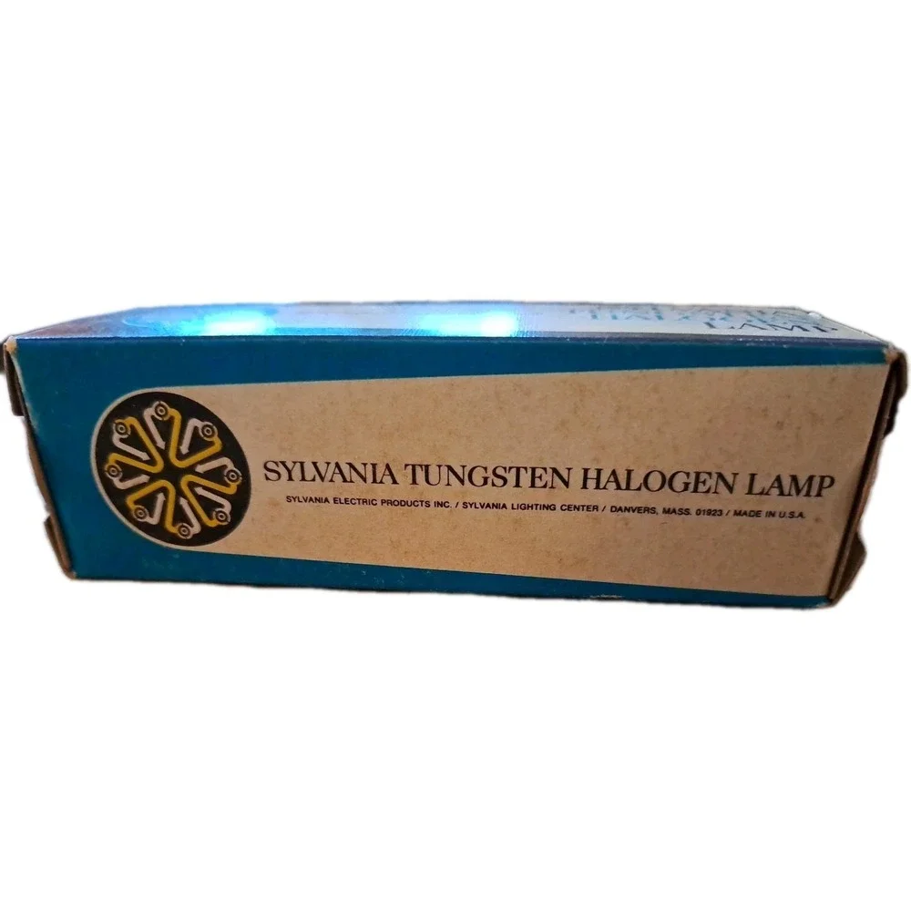 Vintage Sylvania Tungsten Halogen Lamp DYA -1000 Watts 120V 150 HRS 3200 K NOS